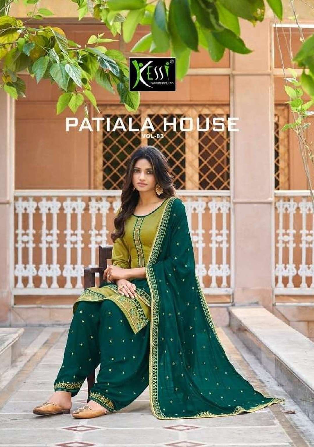 Kessi presents patiyala house vol-83 jam silk patiyala salwar suit Wholesaler