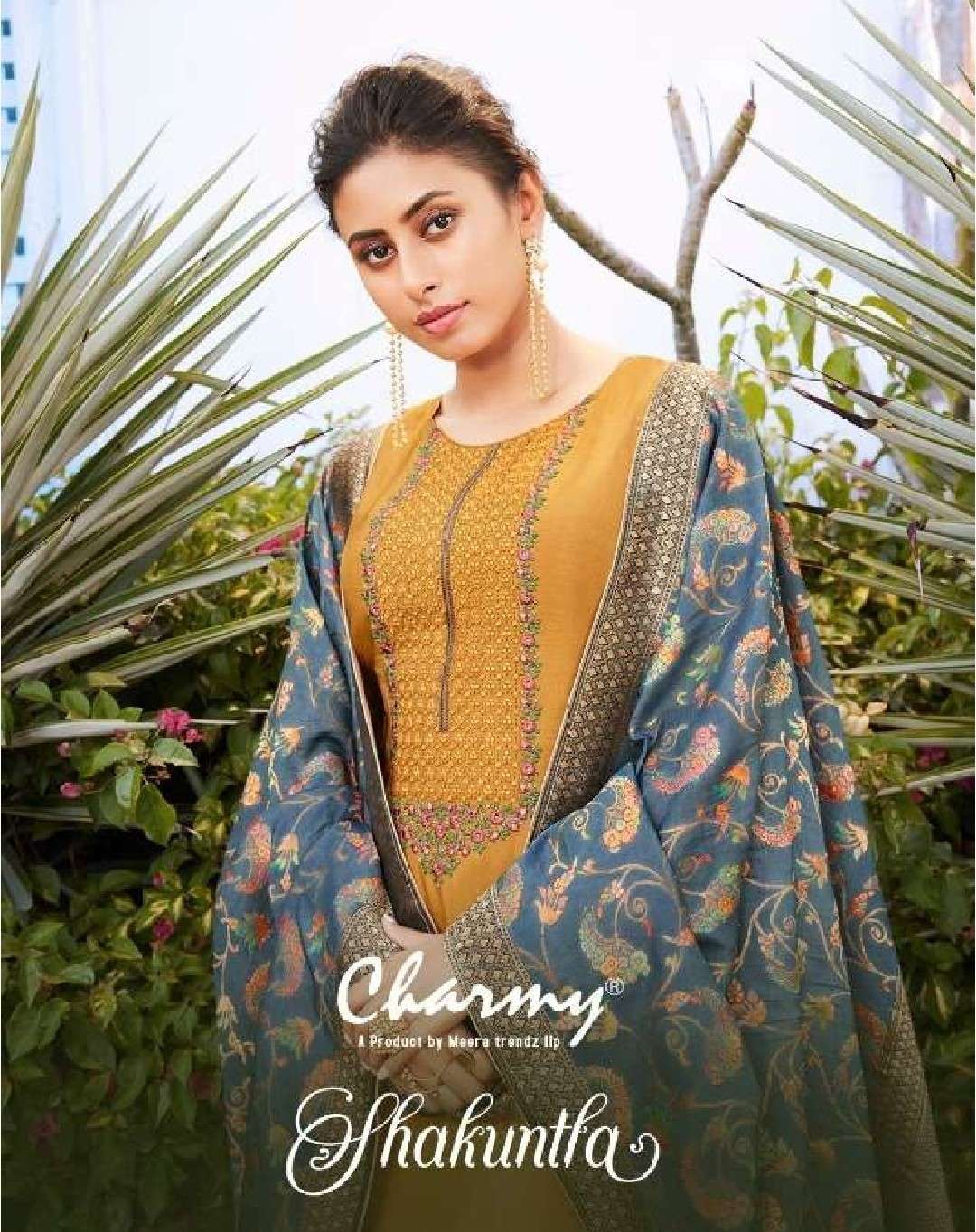 Meera trendz presents Shakuntla dola silk straight salwar suit Wholesaler