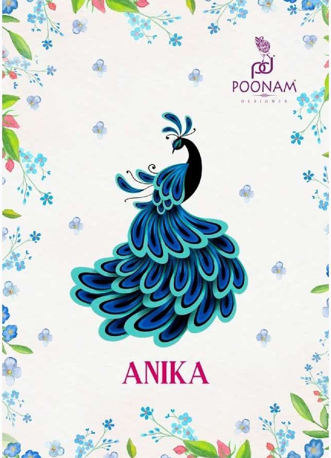 Poonam designer presents Anika cotton designer Kurtis cataloge Wholesaler