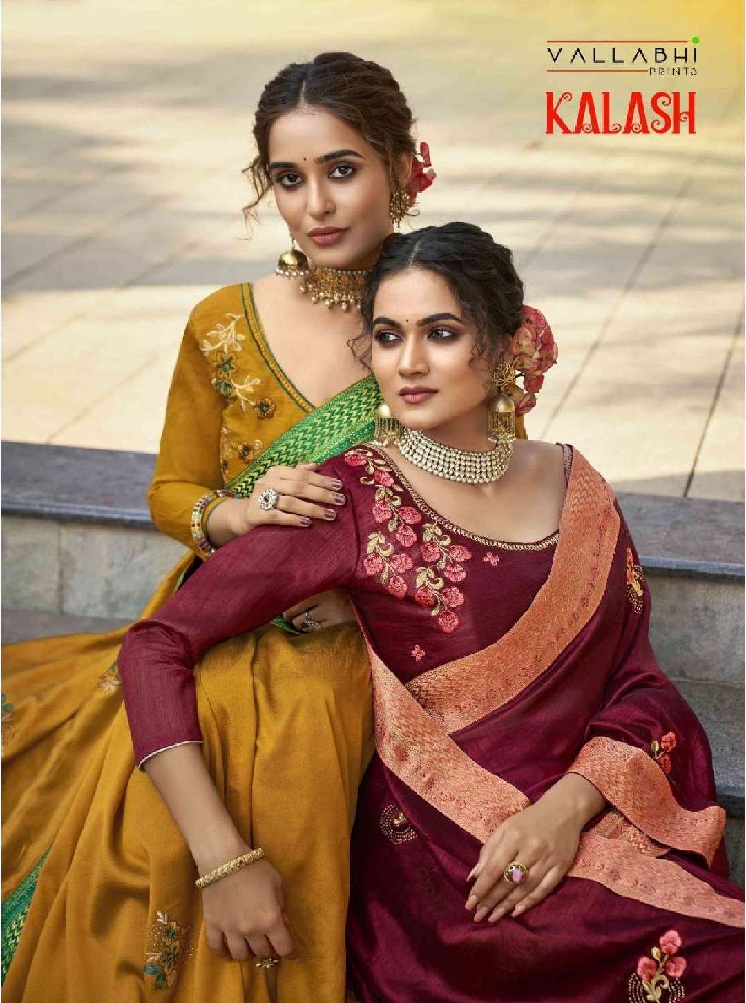Vallabhi print presents kalash vichitra silk designer sarees cataloge Wholesaler