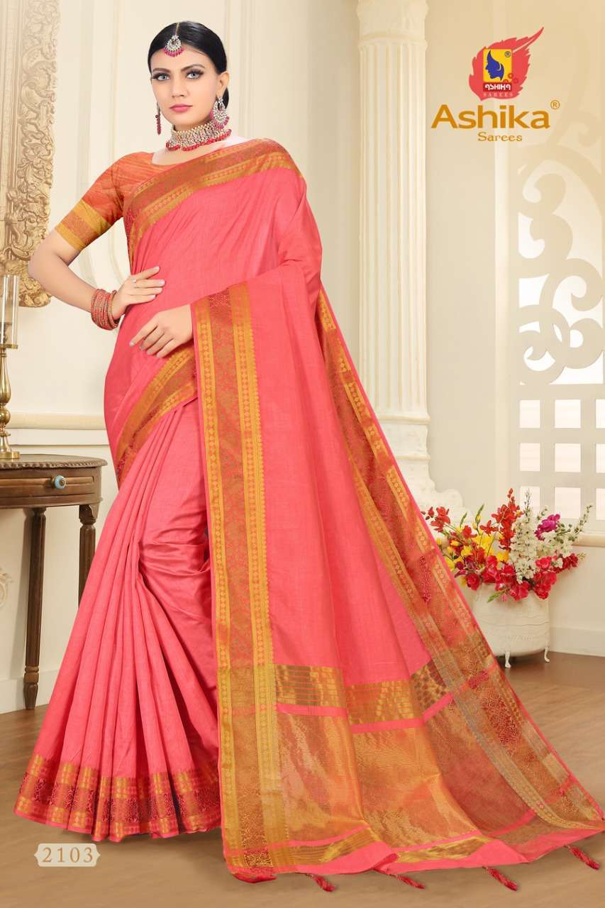 Ashika sarees presents tulsi nx Tusshar silk sarees cataloge Wholesaler