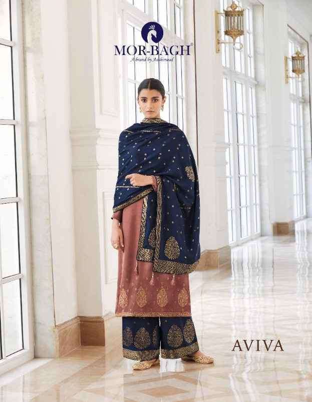 Ashirwad presents Aviva royal silk straight salwar suit Wholesaler