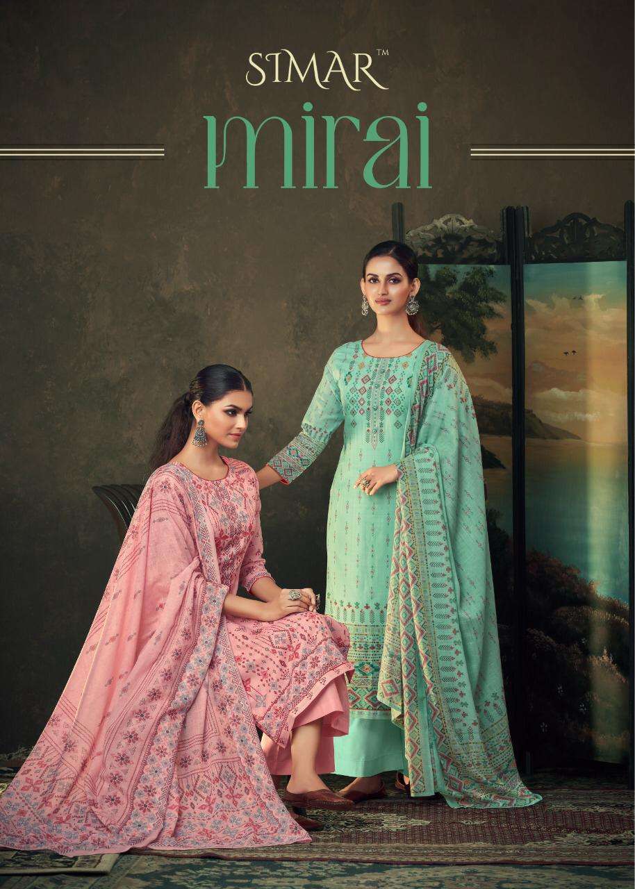Glossy presents Mirai cotton digital print salwar suit wholesaler 
