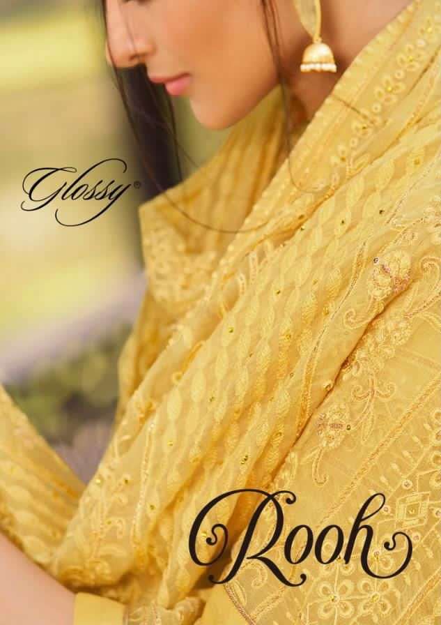 Glossy presents rooh designer cotton silk salwar suit wholesaler 