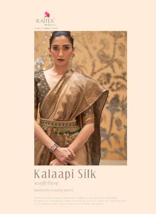 Rajtex Presents Kalaapi Silk Exclusive Fancy Silk Saree Catalog Wholesaler
