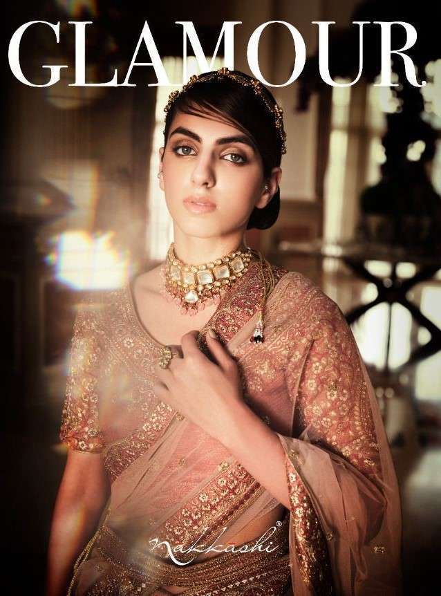 Nakkashi presents Glamour exclusive designer party wear Lahenga choli collection 