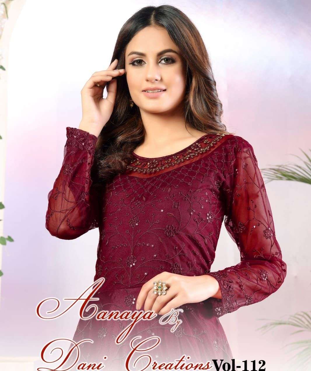 Twisha Presents AANAYA 1200 SERIES New Colors Net Exclusive Designer Anarkali Style Salwar Suit