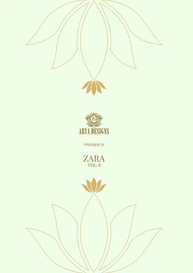 Arya presents Zara vol-8 designer lahenga choli collection 