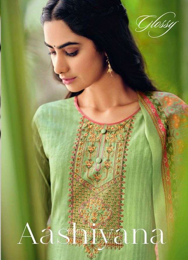 Glossy presents Aashiyan cotton digital print salwar suit wholesaler 
