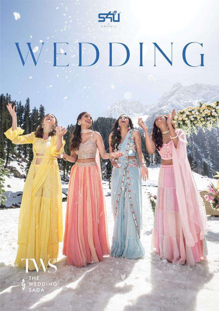 S4U THE WEDDING SAGA PRESENTS PHERE CLASSY LOOK EXCLUSIVE DRESSES CATALOG WHOLESALER