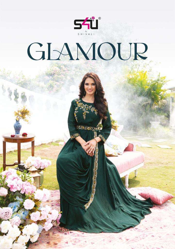 S4u presents Glamour  designer party wear kurtis catalog collection 