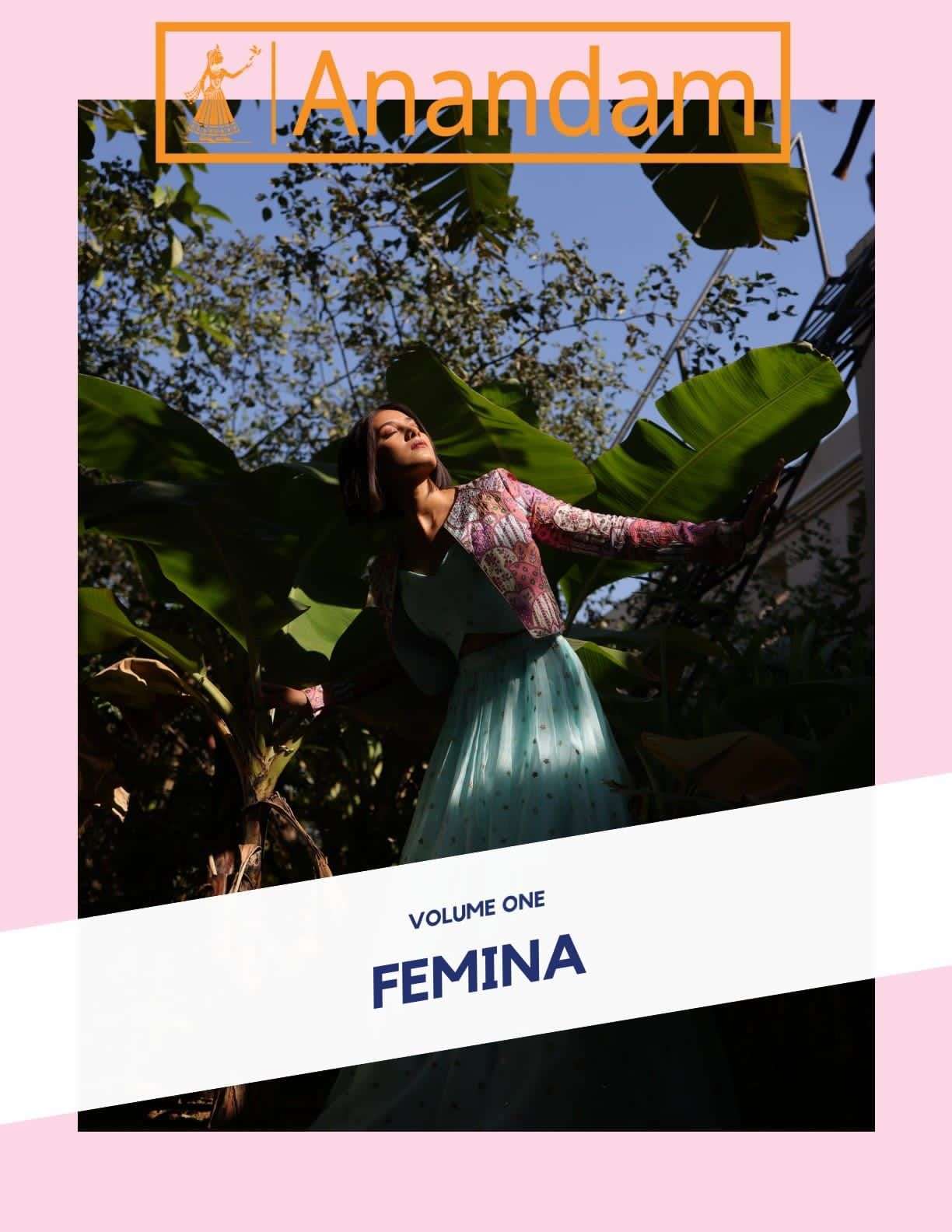 Anandam presents Femina vol-1 designer readymade Lahenga choli collection 