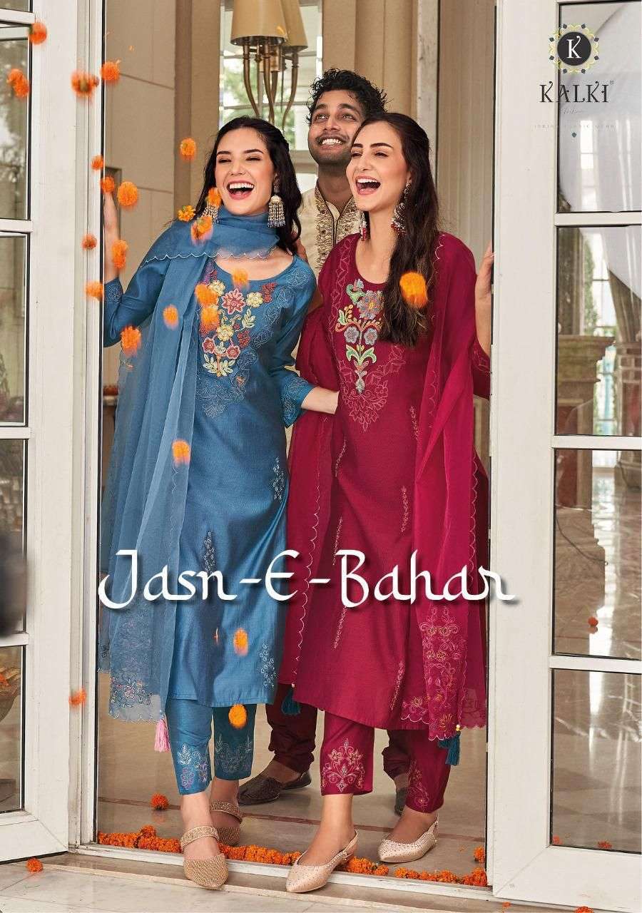 Kalki fashion presents Jashn E Bahar readymade salwar suit wholesaler 