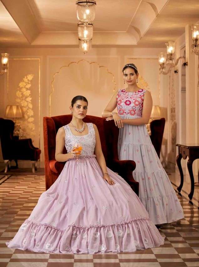 SHUBHKALA PRESENTS FLORY VOL-23 EXCLUSIVE DESIGNER GOWN CATALOG COLLECTION