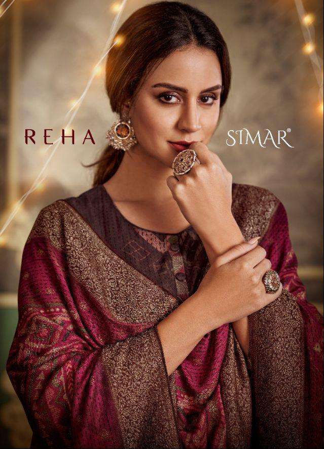 Glossy presents Reha party wear pashmina salwar suit wholesaler 