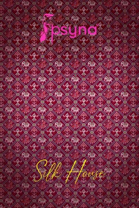 PSYNA PRESENTS SILK HOUSE CHINNON FESTIVE LOOK TOP BOTTOM WITH DUPATTA CATALOG WHOLESALER AND EXPORTER 