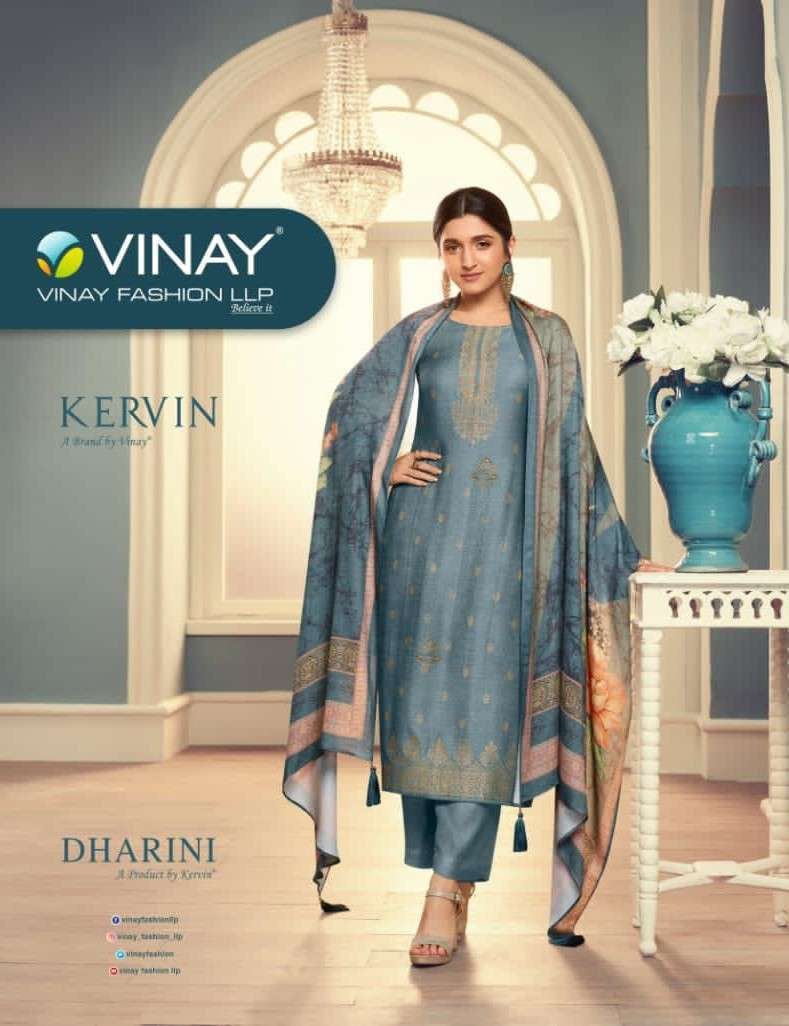 Vinay fashion presents Dharini digital printed pashmina salwar suit wholesaler 