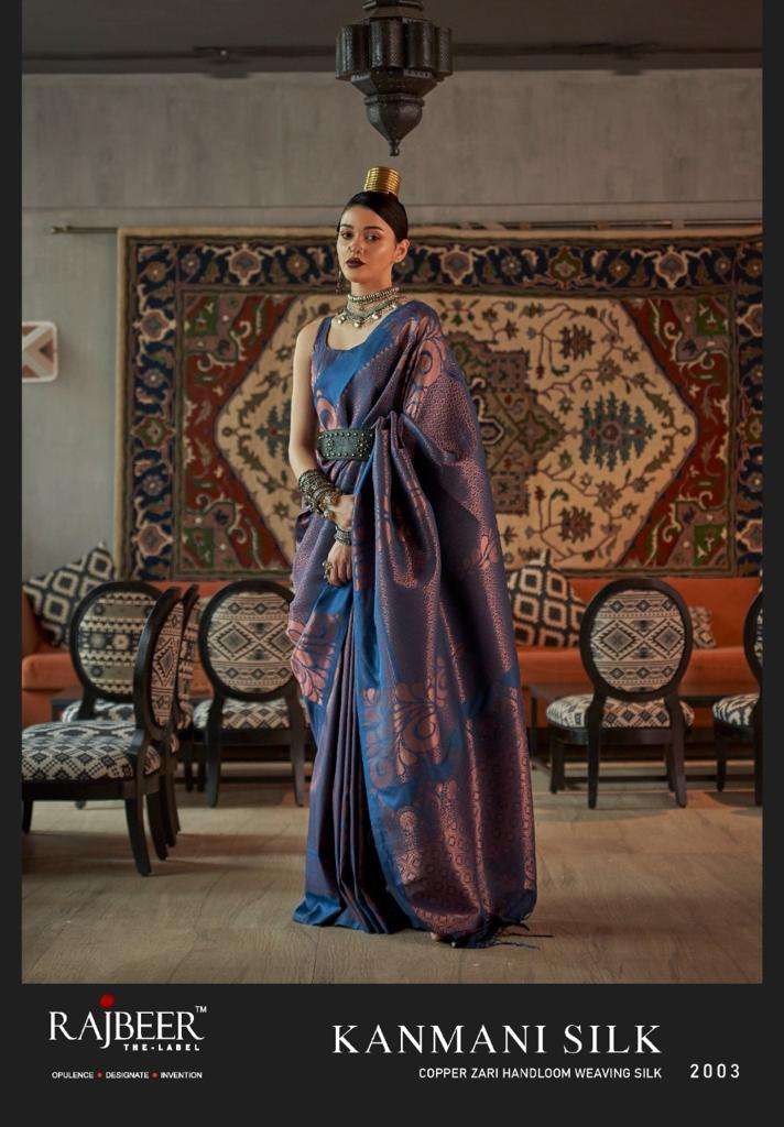 Rajbeer presents Kanmani silk 2000 handloom Weaving sarees catalog wholesaler 