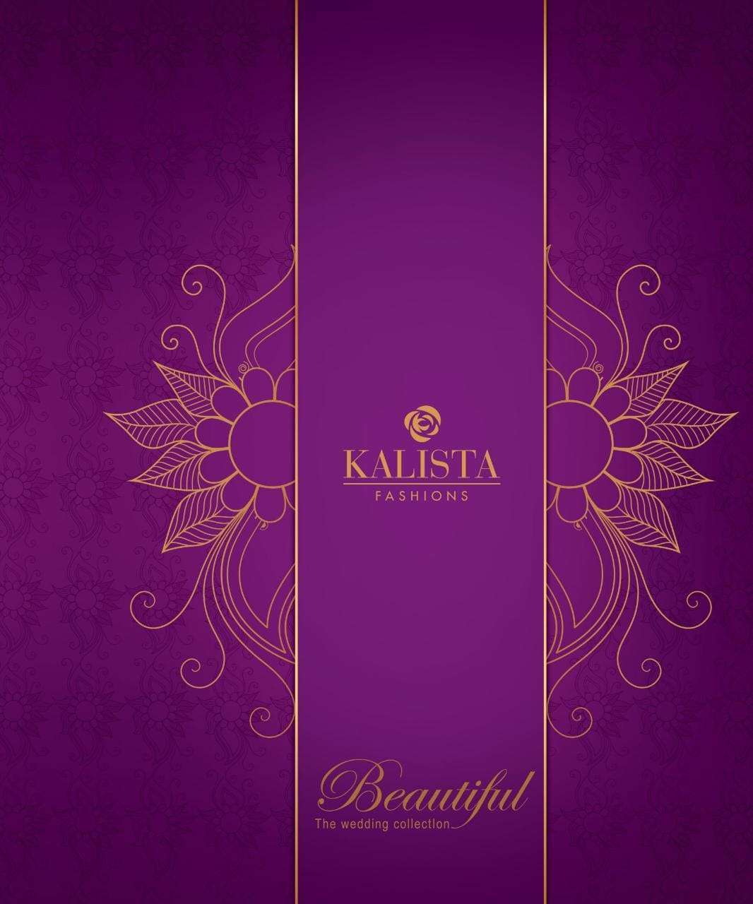 Kalista presents Beautiful Heavy Border Work sarees catalog wholesaler 