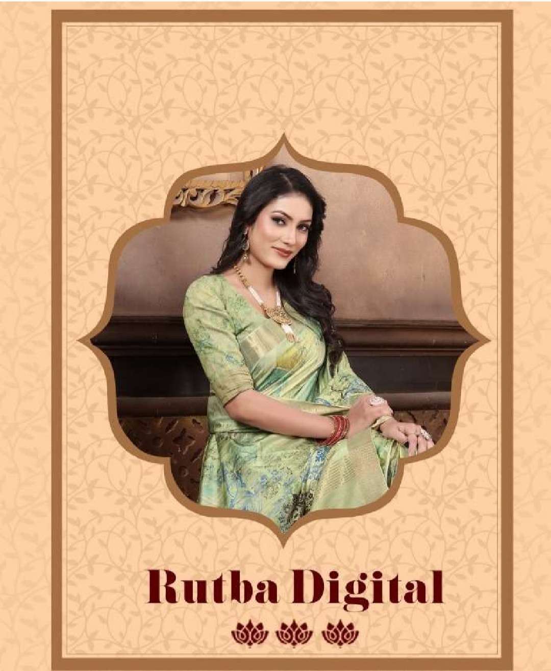 Mintorsi presents Rutba digital banarasi silk sarees catalog wholesaler 