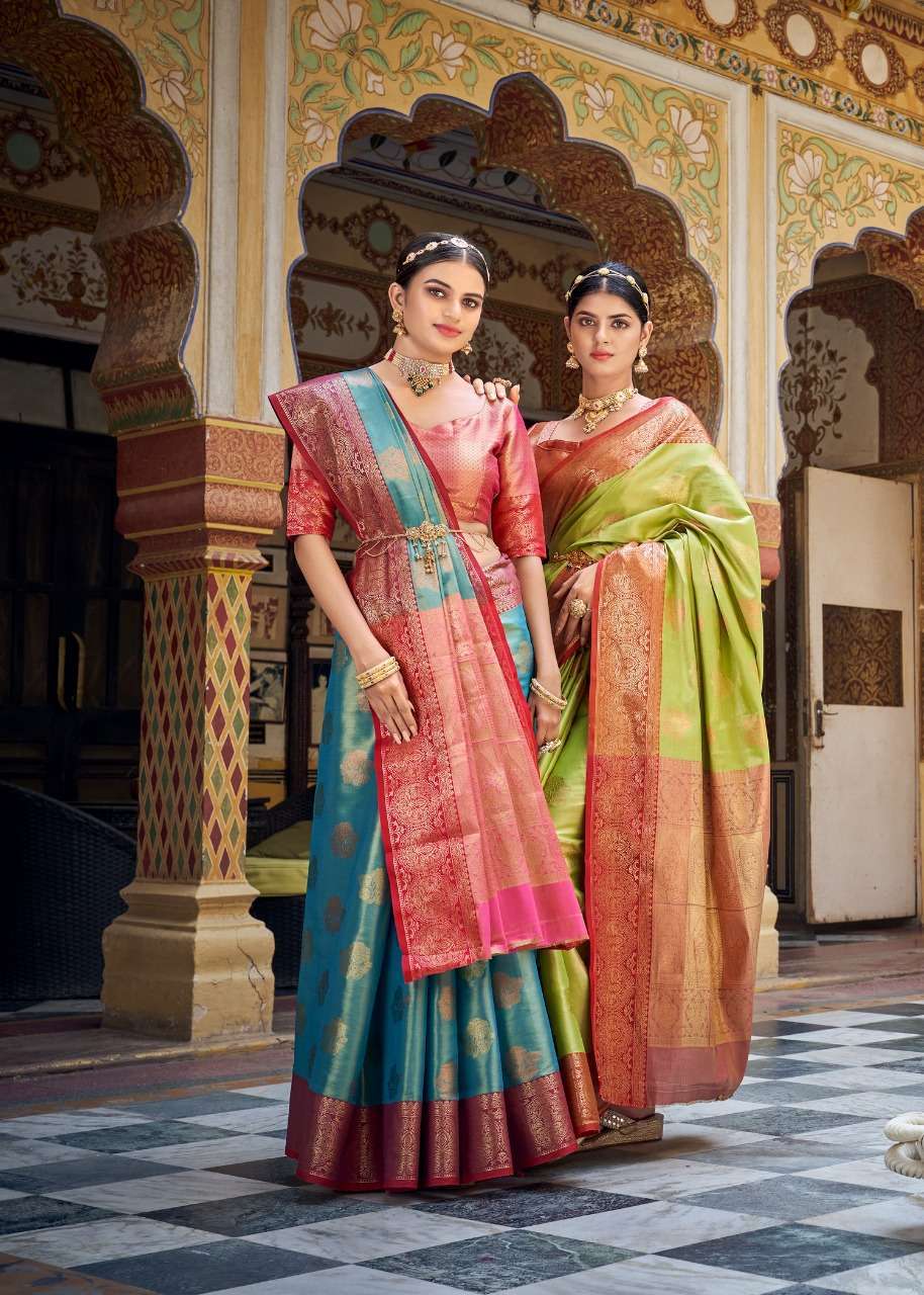 Rajpath presents Avyuktha silk banarasi handloom silk sarees catalog wholesaler 