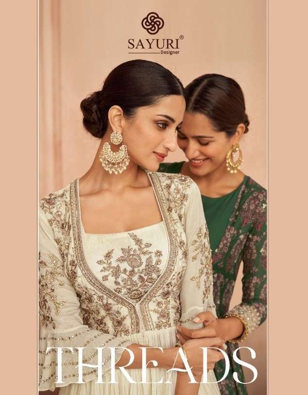 Sayuri Presents Threads Designer Party Wear Readymade PartyWear Suits catalog Wholesaler And Exporter In Surat