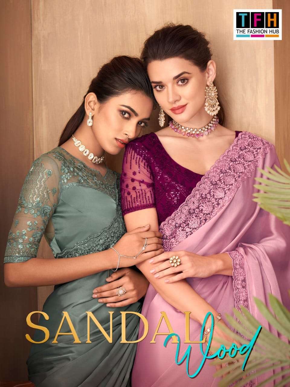 Tfh presents sandalwood vol-11 silk exclusive designer party wear sarees catalog collection 