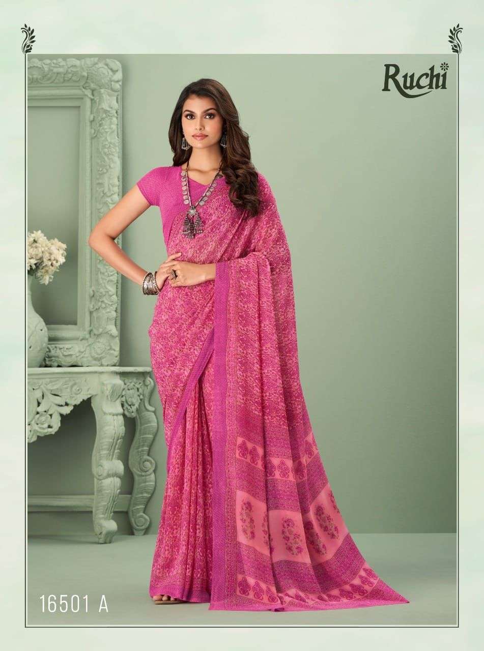 Multi Colour Silk Digital Print Contemporary Saree buy from India -