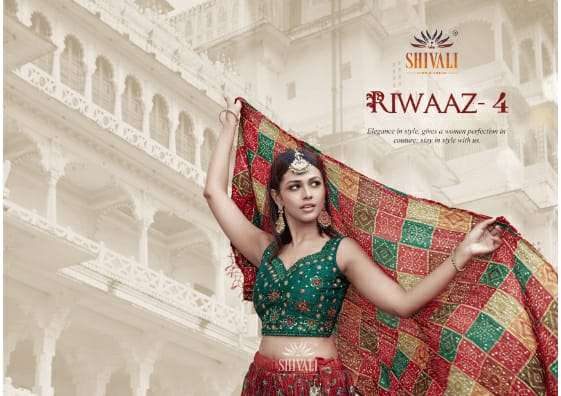 Shivali presents Riwaaz vol-4 exclusive designer readymade Lahenga choli collection 