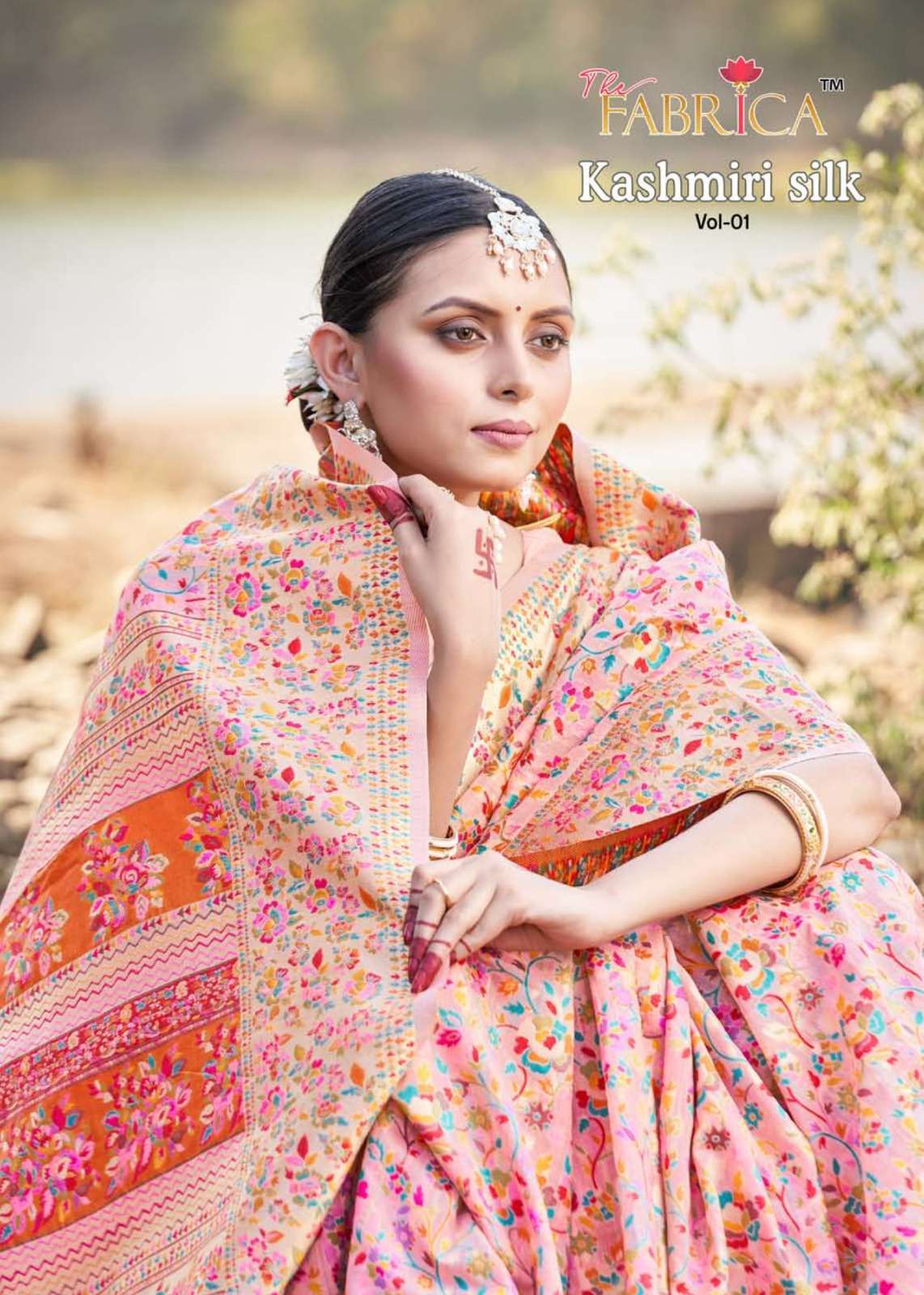 The fabrica presents Kashmiri silk vol-1 designer sarees catalog wholesaler and exporters 