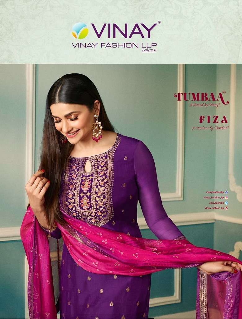 Vinay fashion presents Fiza organza jacquard readymade eid special salwar suit wholesaler and exporters 