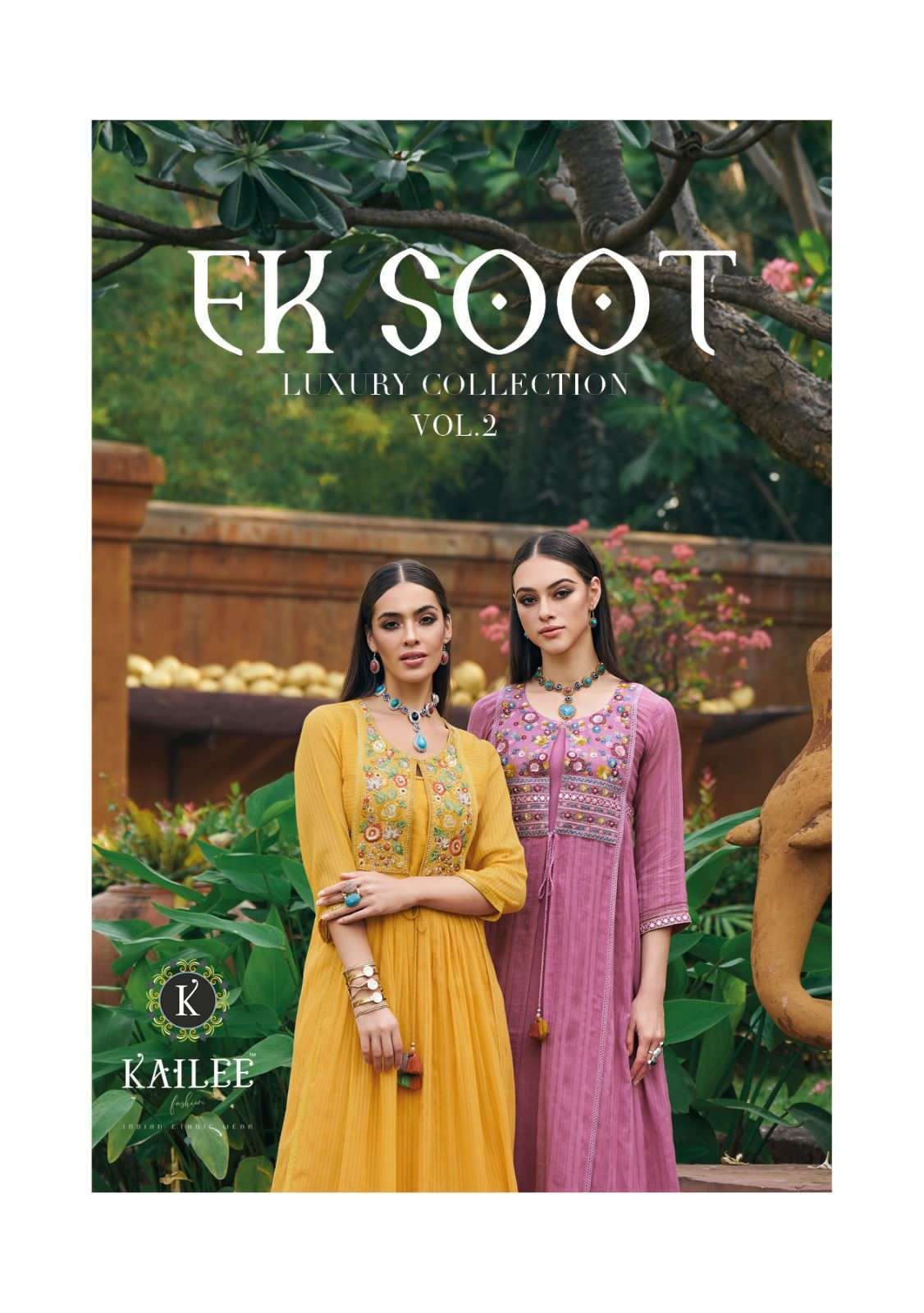 Kailee Presents Ek Soot Vol-2 Indo Western Shrug Style Koti With Kurti Set New Designs Catalog Wholesaler 