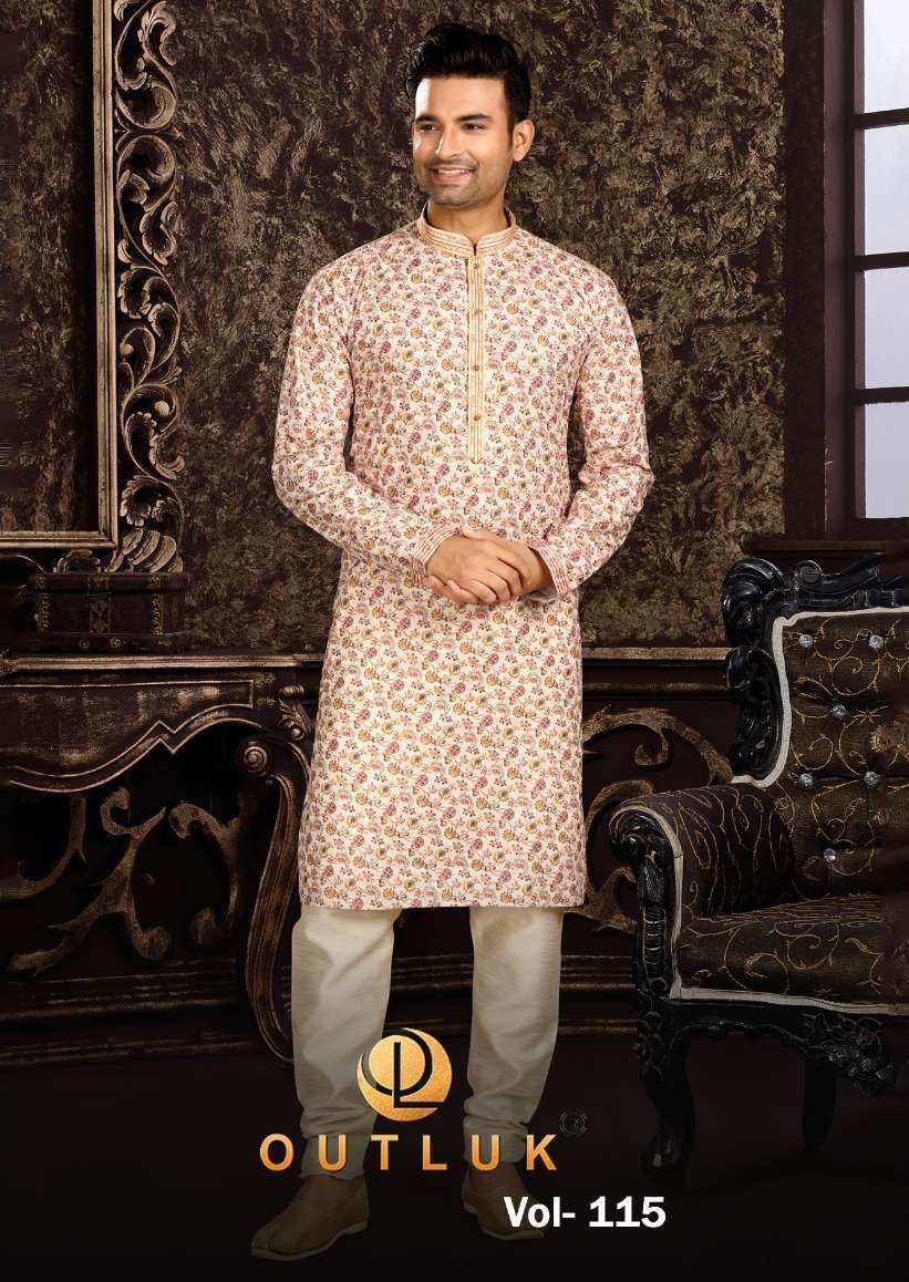 Festive Function Wear Multi Color Jodhpuri Kurta Pajama