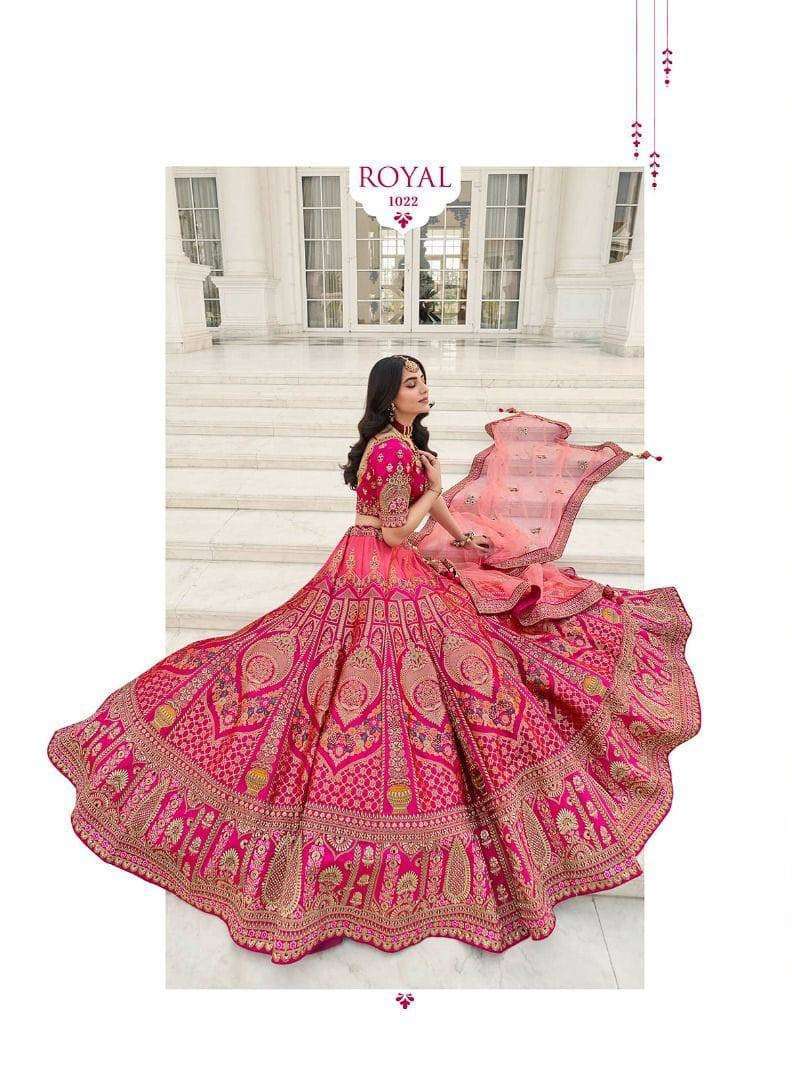 Royal Presents Royal Vol-31 1022 To 1028 Heavy Designer Bridal Wear Lehenga Choli New Catalog wholesaler and Exporter IN Surat  