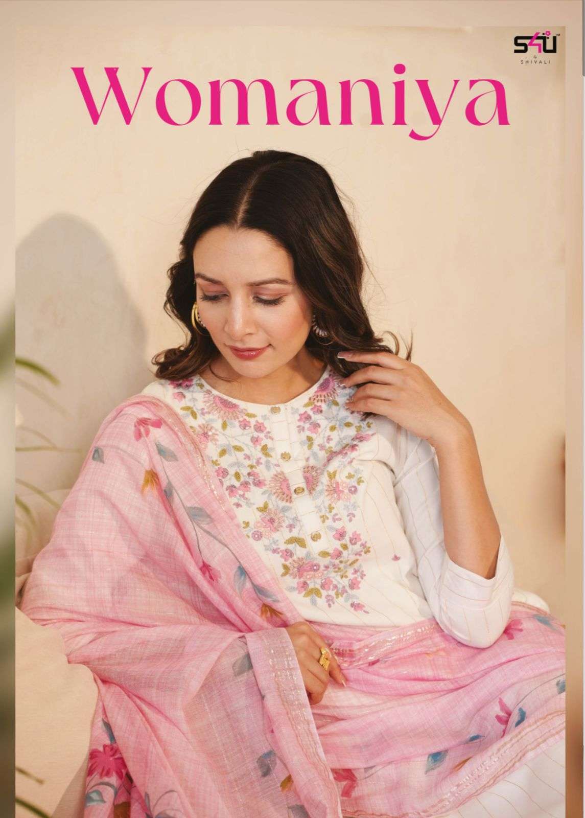 S4U Presents Womaniya Festive Collection Fancy 3 Piece Kurtis Catalog Wholesaler And Exporter In Surat 