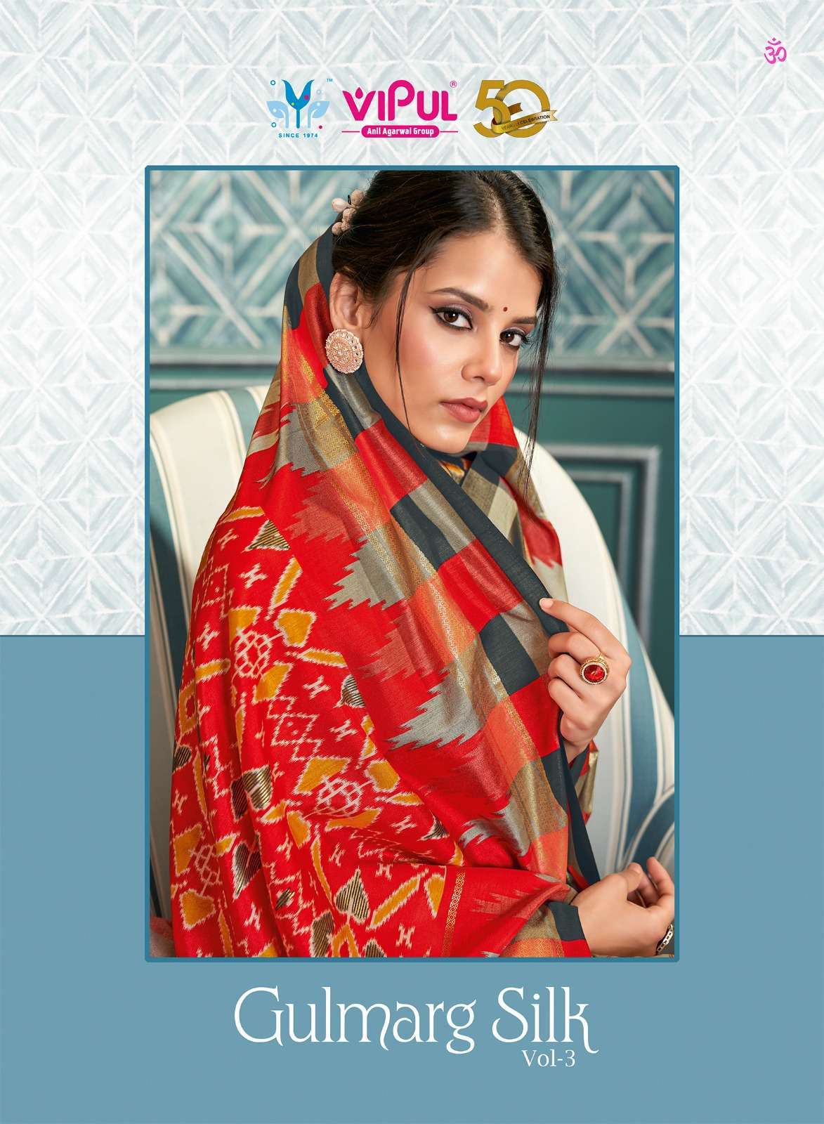 VIPUL FASHION PRESENTS GULMARG SILK VOL-3 AMAZING FESTIVE WEAR TRADITIONAL SAREES CATALOG WHOLESALER AND EXPORTER IN SURAT 