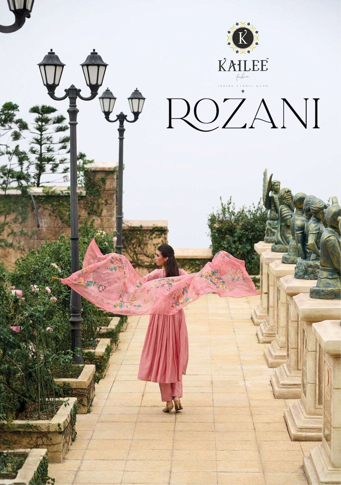 KAILEE FASHION PRESENT ROZANI FANCY ALIA STYLE KURTI WITH PANT AND DIGITAL PRINT DUPATTA CATALOG WHOLESALER AND EXPORTER IN SURAT 
