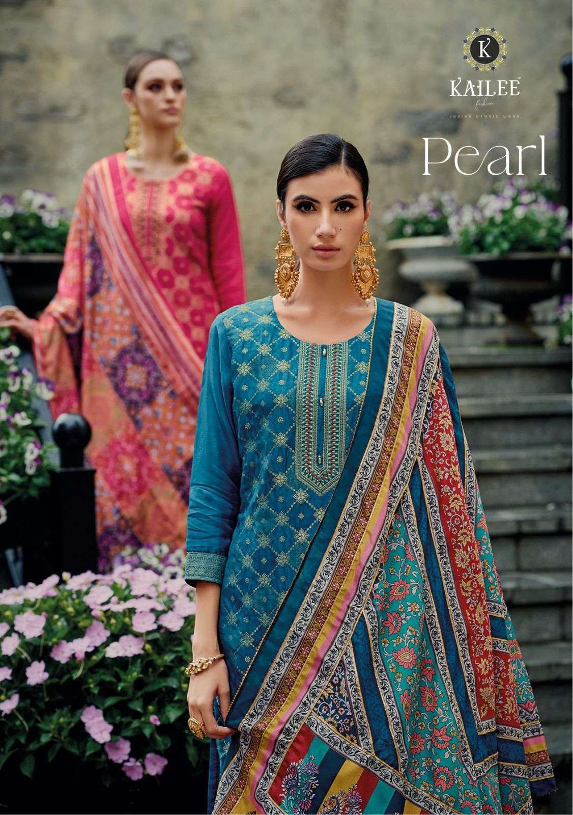 KAILEE FASHION PRESENTS PEARL PREMIUM FESTIVE WEAR READYMADE KURTIS CATALOG WHOLESALER AND EXPORTER IN SURAT