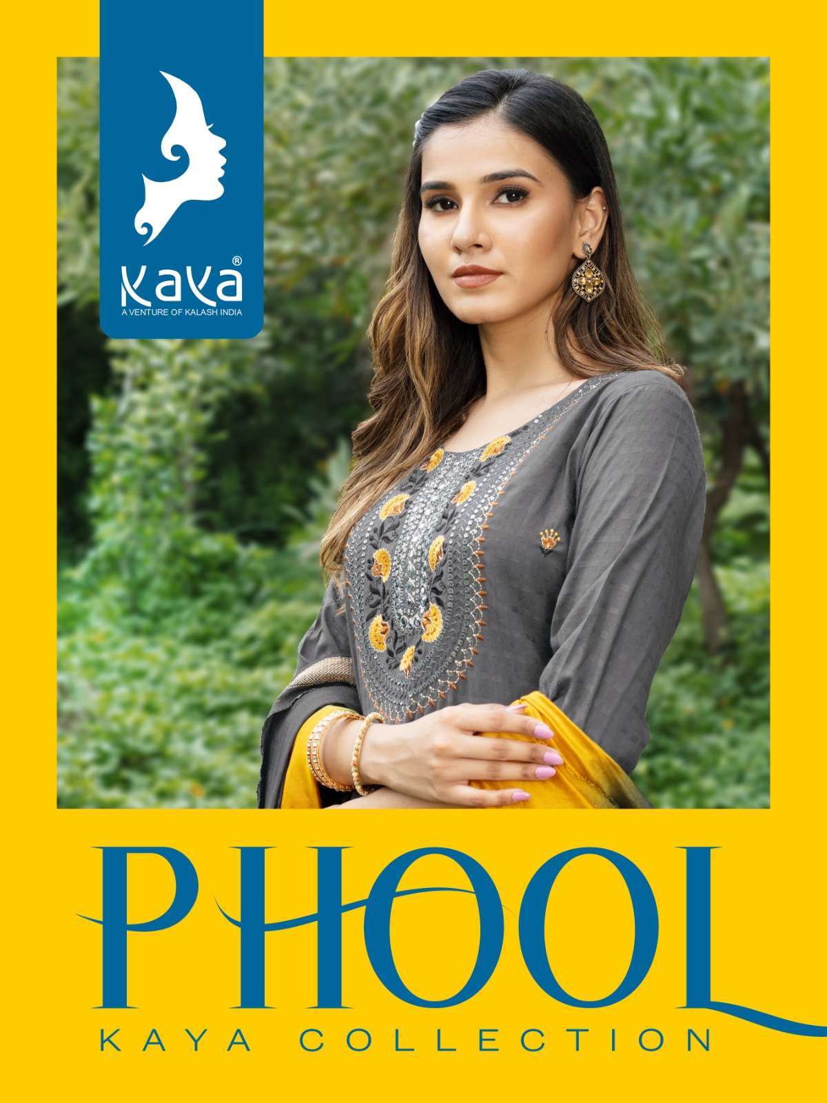 Kaya presents Phool amazing designer kurtis with pant and dupatta collection 