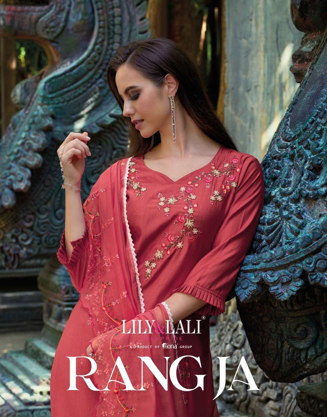 LILY & LALI PRESENT RANG JA EXCLUSIVE COLLECTION READYMADE KURTIS CATALOG WHOLESALER AND EXPORTER IN SURAT