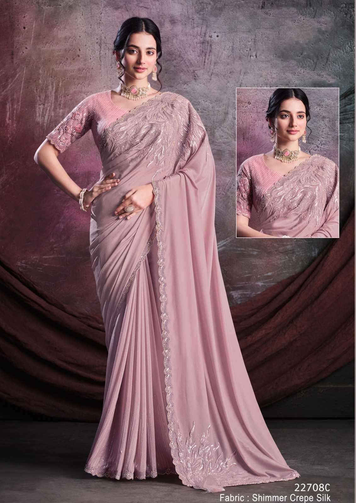 Mahotsav presents Mohmanthan hit design sarees catalog wholesaler 