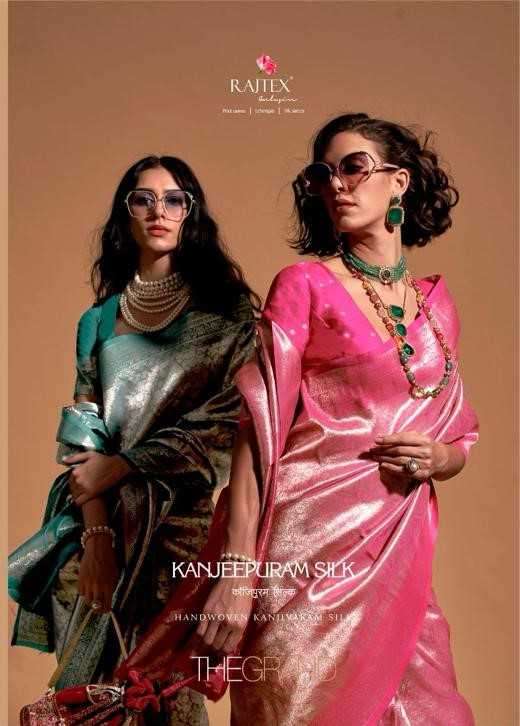 Rajtex presents Kanjeepuram silk handloom Weaving sarees catalog wholesaler 