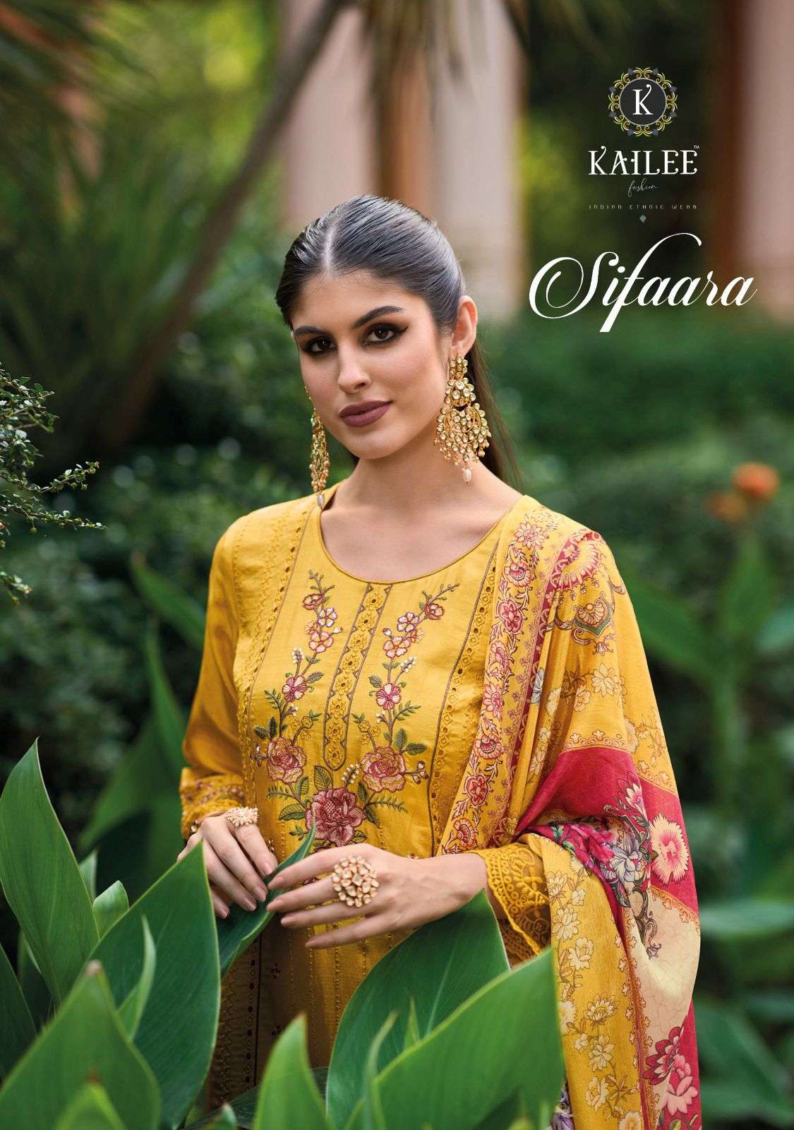KAILEE FASHION PRESENTS SIFAARA FANCY READYMADE BEAUTIFUL 3PCS SUIT CATALOG WHOLESALER AND EXPORTER IN SURAT