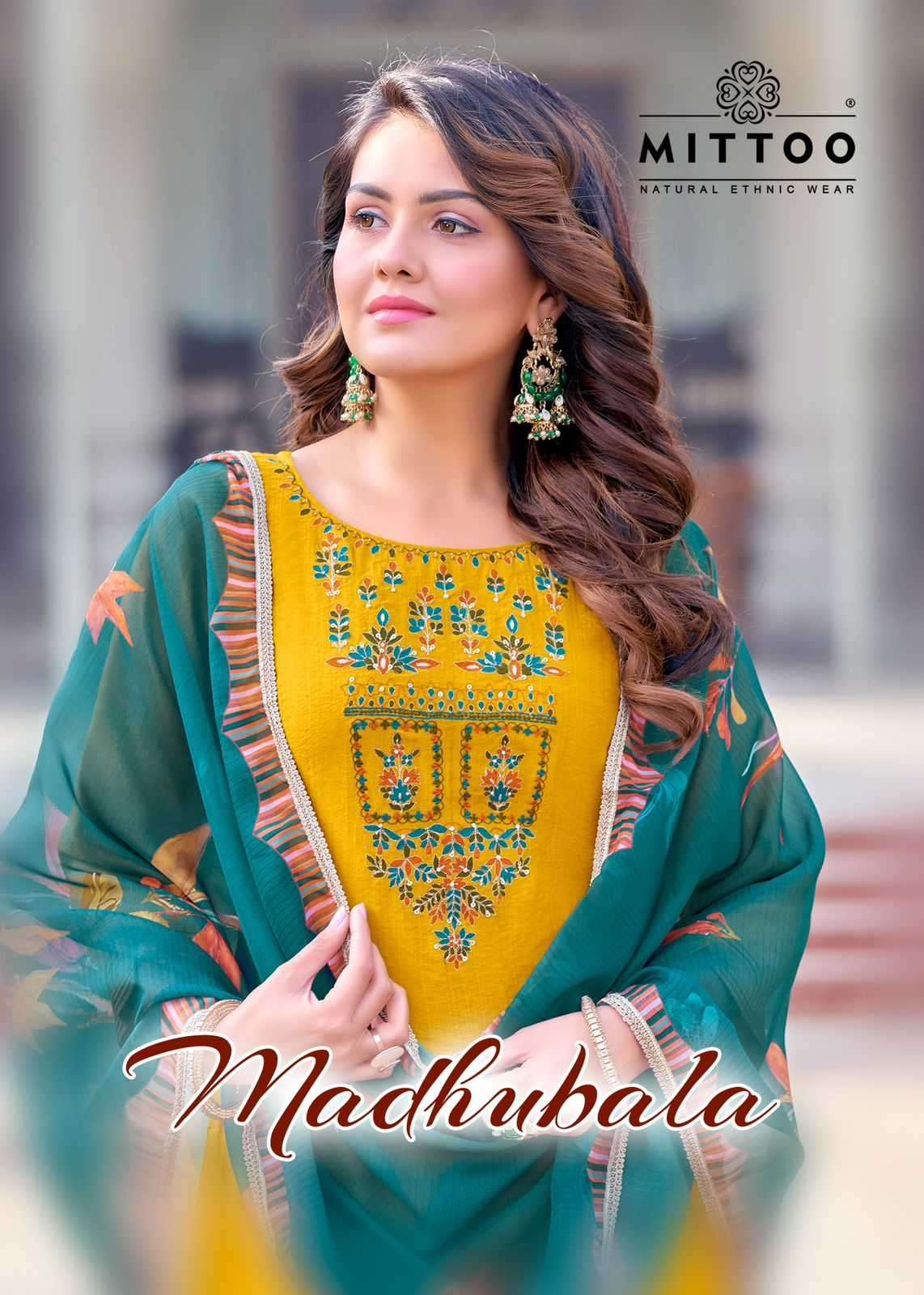 Mittoo presents Madhubala fancy party wear kurtis with pant and dupatta collection 