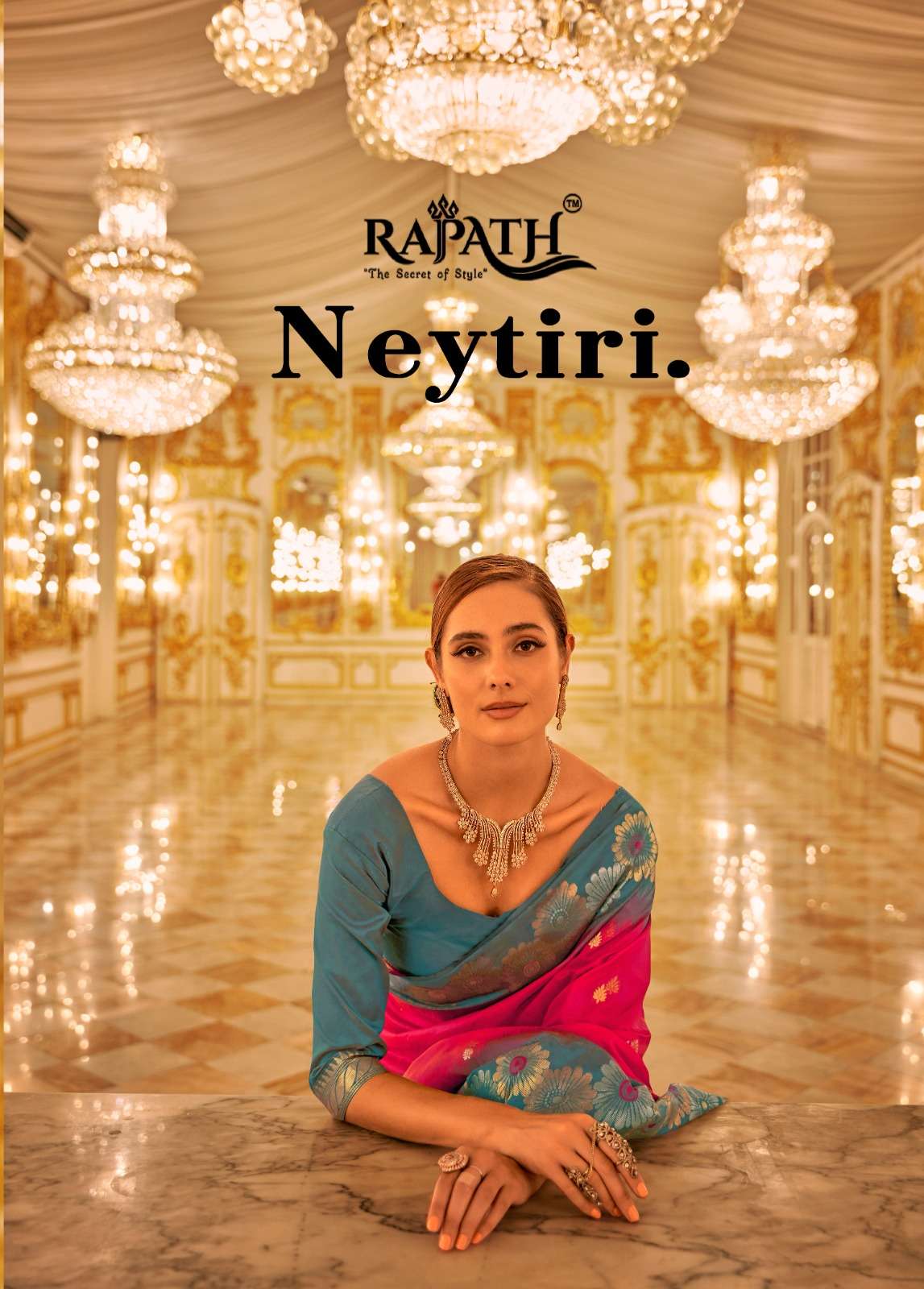 Rajpath presents Neytiri Banarasi silk designer sarees catalog wholesaler 