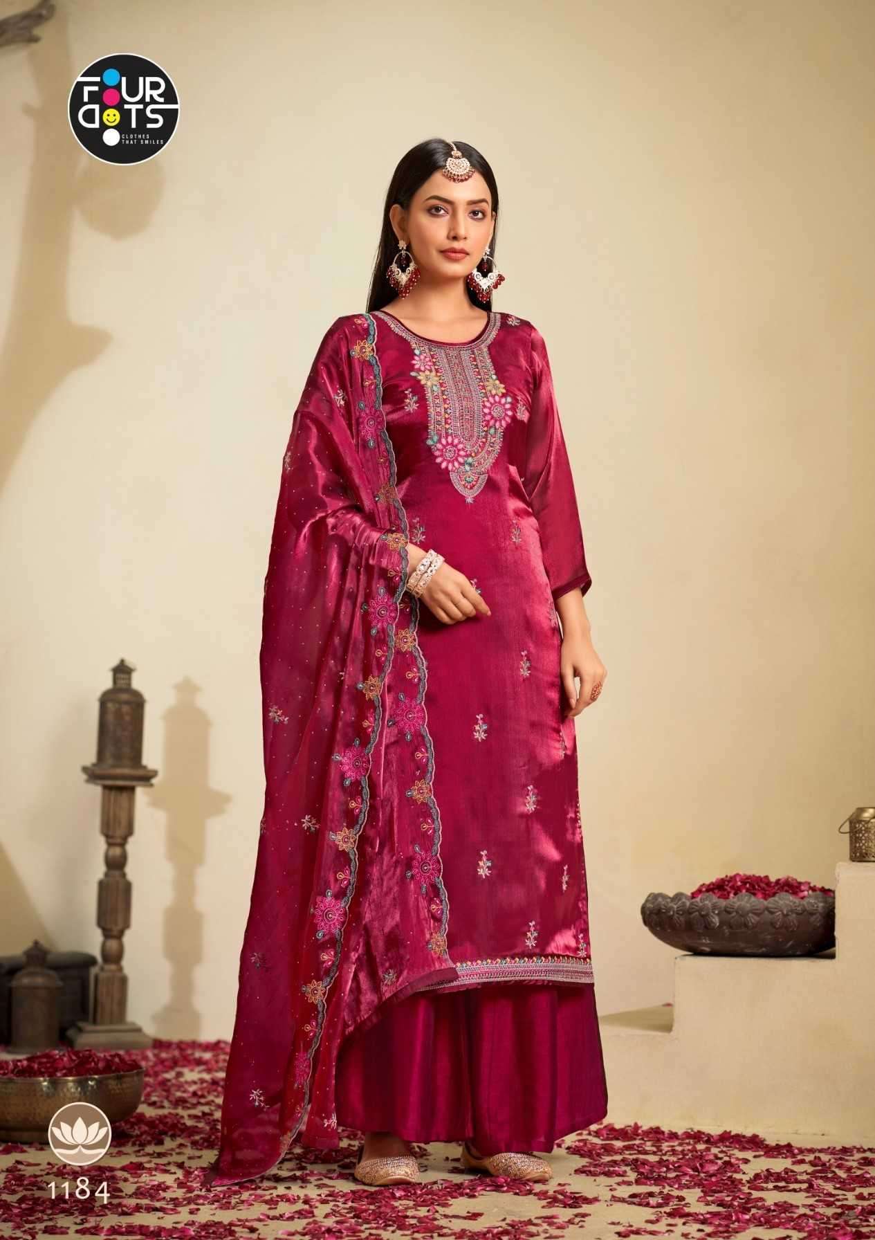 Fourdots presents Seerat jimmy Chu designer salwar suit wholesaler 