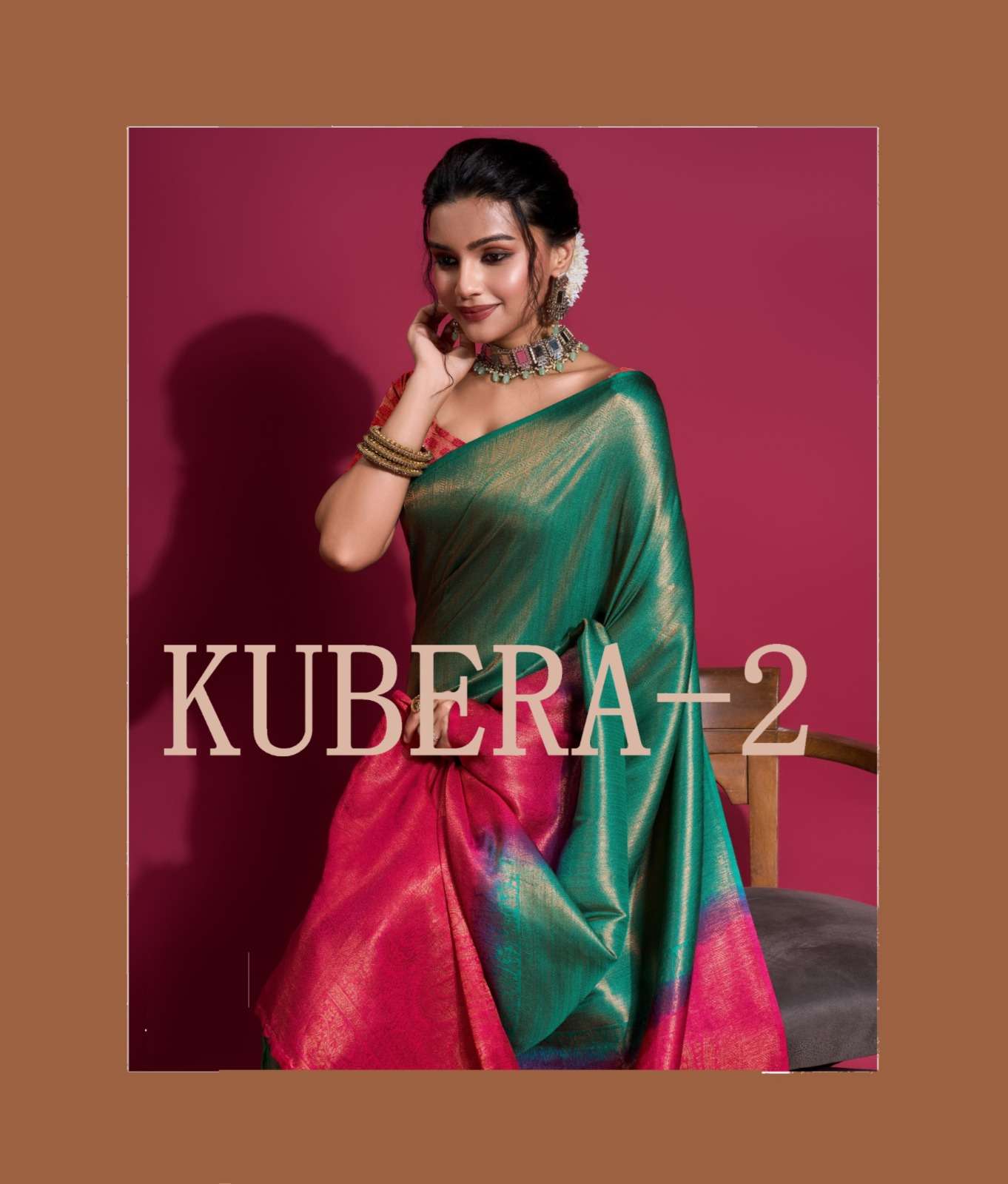 KRISHNA EXPORT PRESENTS KUBERA VOL-2 SOFT ZARI SAREES CATALOG WHOLESALER AND EXPORTER IN SURAT