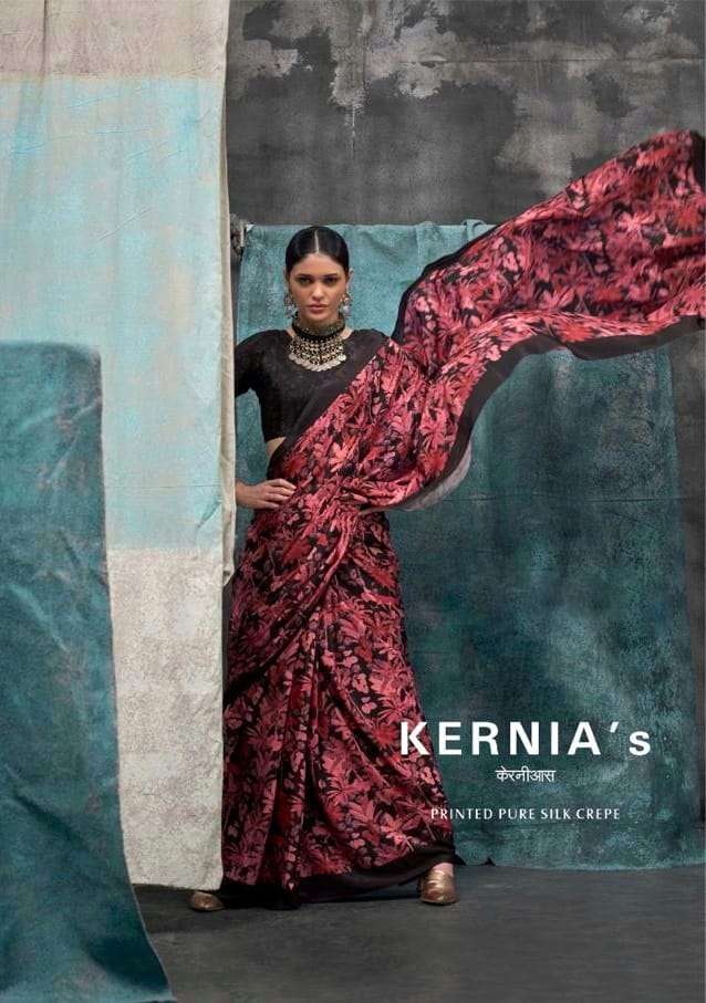 RAJBEER PRESENTS KERNIA’S SOFT SATIN SILK SAREES CATALOG WHOLESALER AND EXPORTER IN SURAT