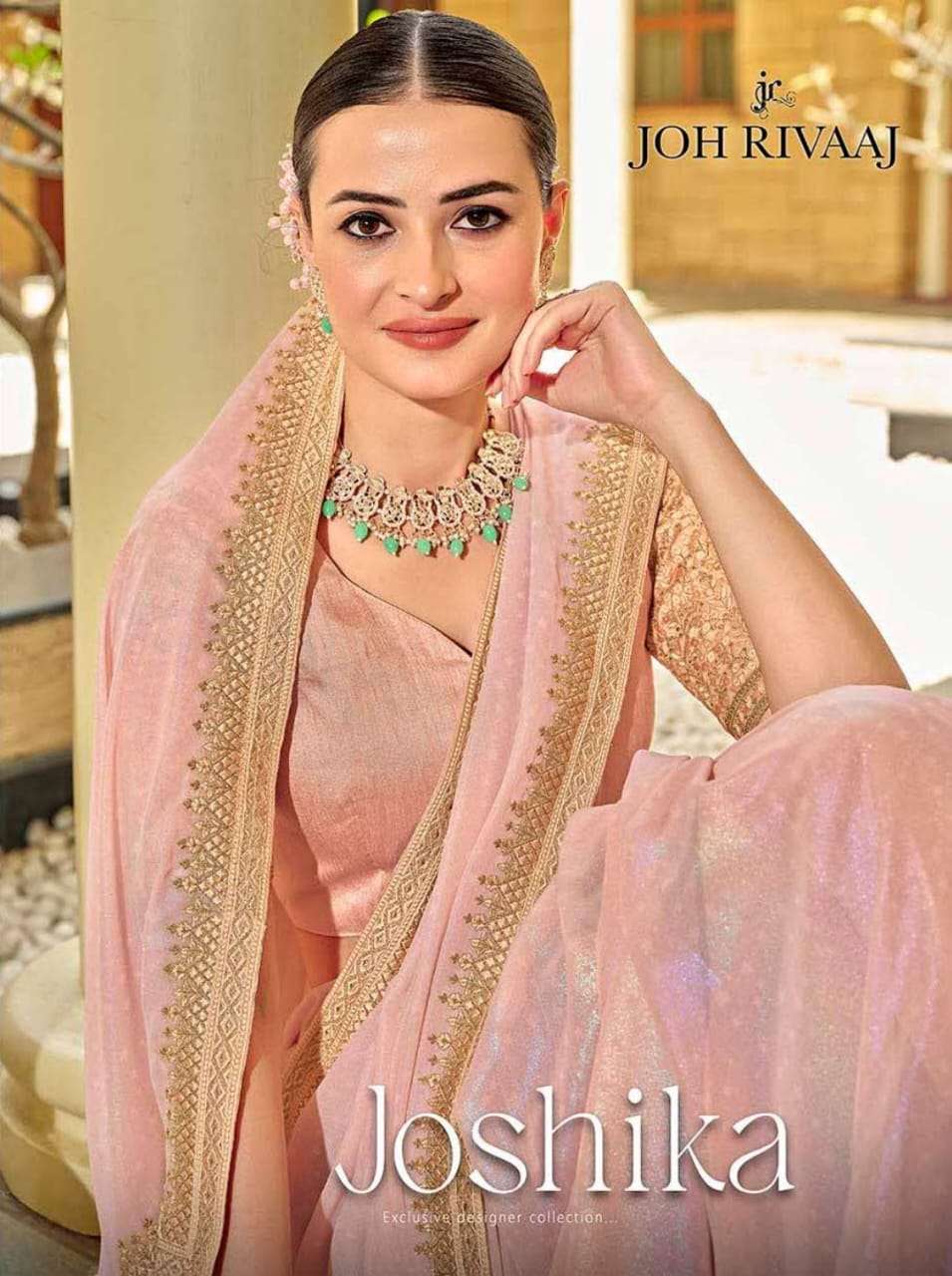 JOH RIVAAJ PRESENTS JOSHIKA FANCY SAREES CATALOG WHOLESALER AND EXPORTER IN SURAT 