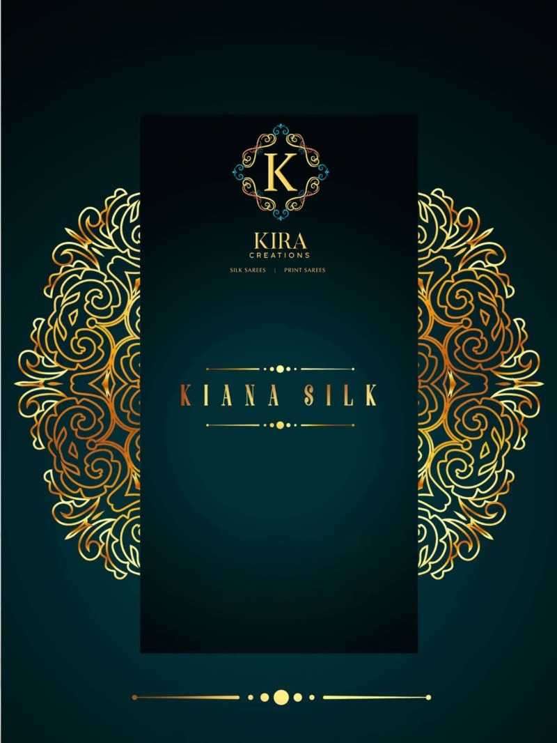 KIRA PRESENTS KIANA SILK UNIQUE STYLE SOFT SILK SAREE FOR WOMEN CATALOG WHOLESALER AND EXPORTER IN SURAT